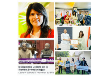 Dr Sunita Dube along with 21 Lakh Doctors Supports Tribunal Health law raised in Parliament by MP