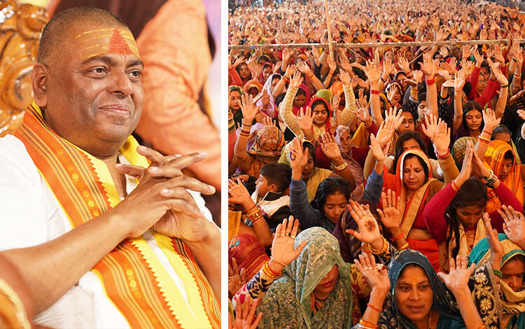 Shree Karauli Shankar Mahadev’s enlightenment at a “Bhagwat Katha” ignites divinity among devotees