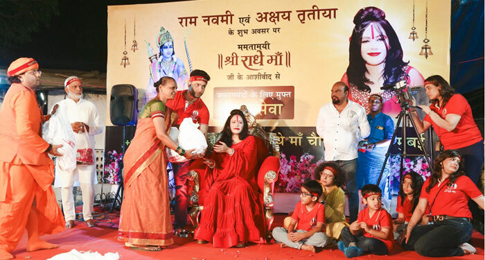Grand Annadaan Drive of Radhe Guru Maa on Ram Navami and Akshaya Tritiya