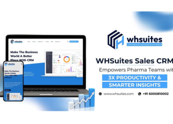 WHSuites Sales CRM Empowers Pharma Teams with 3X Productivity & Smarter Insights