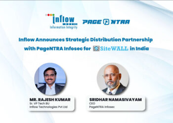 Inflow Technologies Announces Strategic Distribution Partnership with PageNTRA Infosec for SiteWALL WAF in India