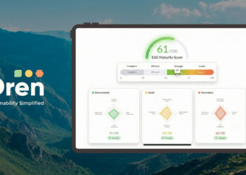 Oren Launches Free, AI-Powered ESG Tool to Help Companies Headstart Their Sustainability Journey