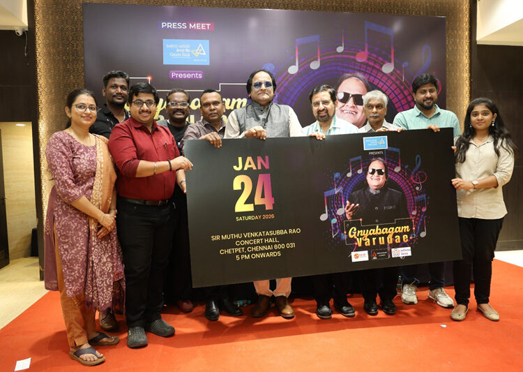 Music Director Bharadwaj Announces Canara Bank Presents “Gnyabagam Varudae” – A Musical Celebration of Three Decades