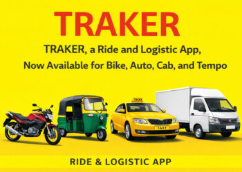 Indian Startup Traker Challenges High-Commission Ride Apps With Flat 10% Model for Mobility & Hyperlocal Logistics