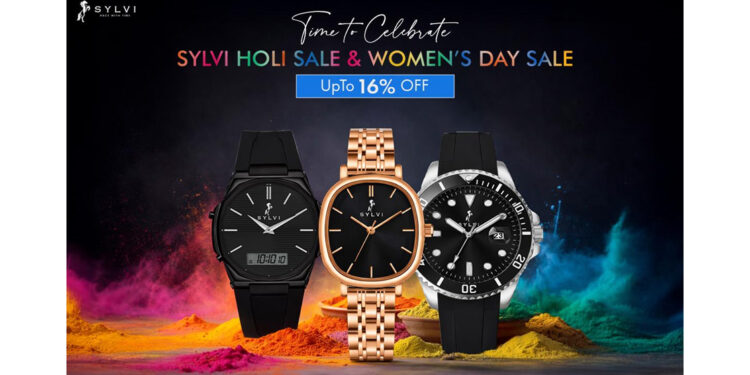 Time to Celebrate: SYLVI Holi Sale & Women’s Day Sale – Up to 16% OFF!
