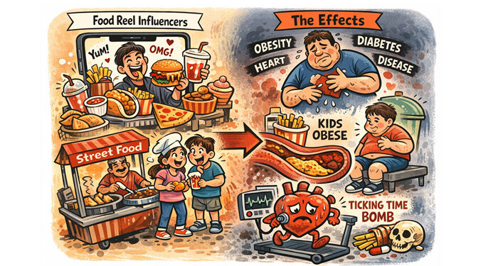 When Likes Decide Food Choices: How Social Media Is Fueling India’s Next Heart Disease, Diabetes and Obesity Epidemic….