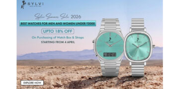 Sylvi Summer Sale 2026: Best Watches for Men and Women Under ₹5000
