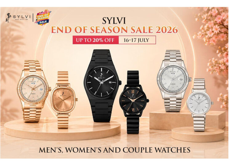 Sylvi End of Season Sale 2026: Up to 20% Off Men’s, Women’s and Couple Watches, 16–17 July