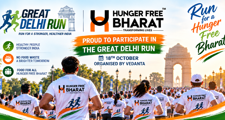 Hunger Free Bharat To Join Vedanta Great Delhi Run 2026