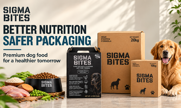 Sigma Bites: Bringing Together Premium Nutrition and Safer Packaging for Better Dog Care